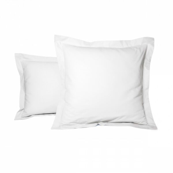 taie percale blanc