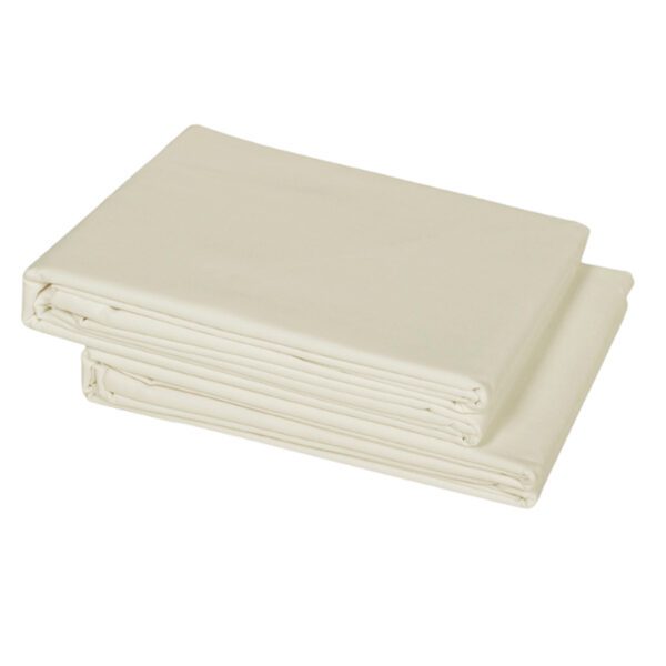 drap plat coton ficelle