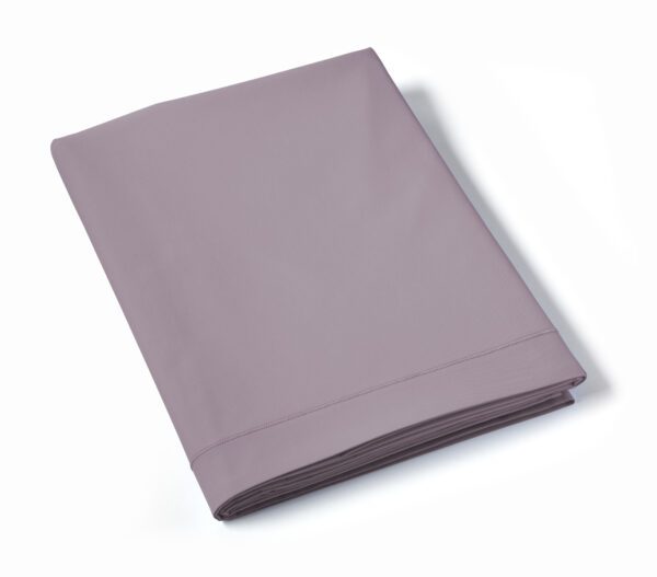 drap plat percale vieux rose
