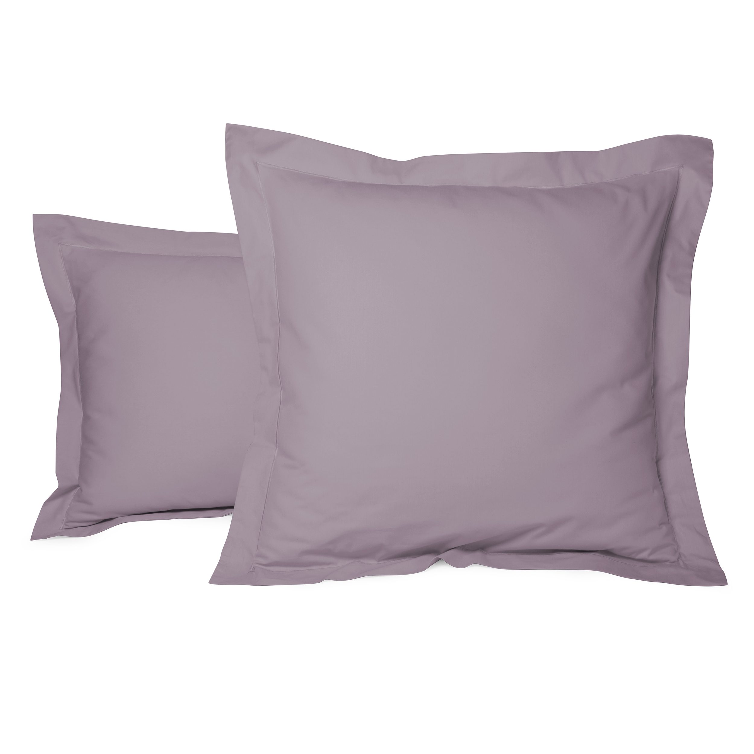 taie oreiller percale vieux rose