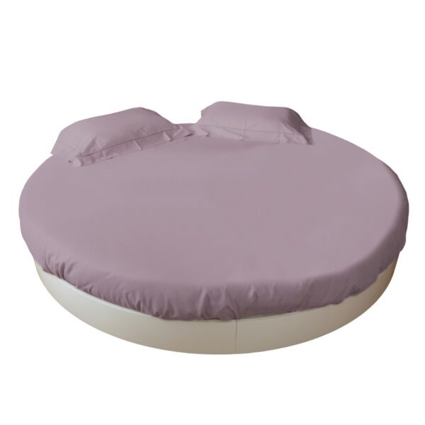 Drap housse pour lit rond - Percale de coton