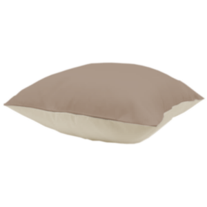 Taie d’oreiller bicolore – Percale de coton