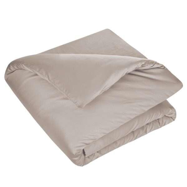 housse de couette satin lin