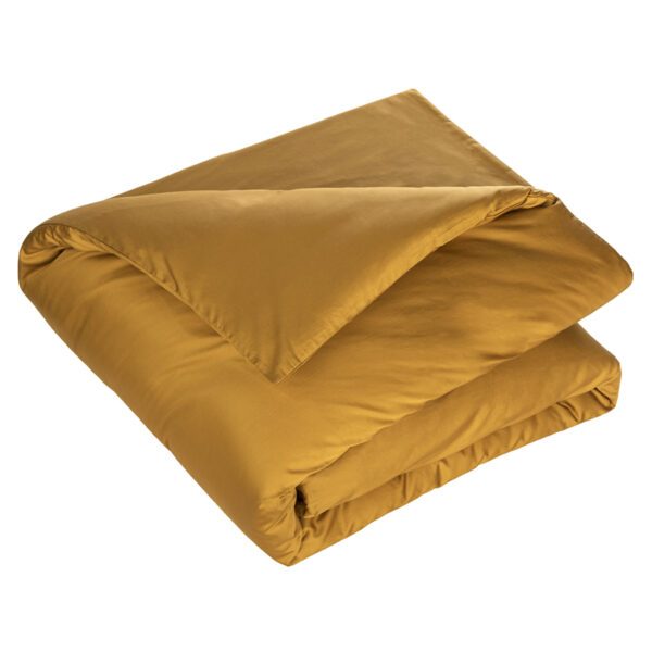 housse de couette satin or